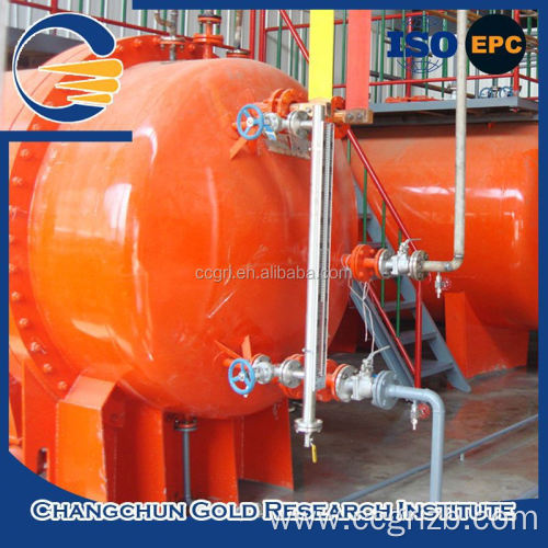 High elution rate electric tank for gold mine